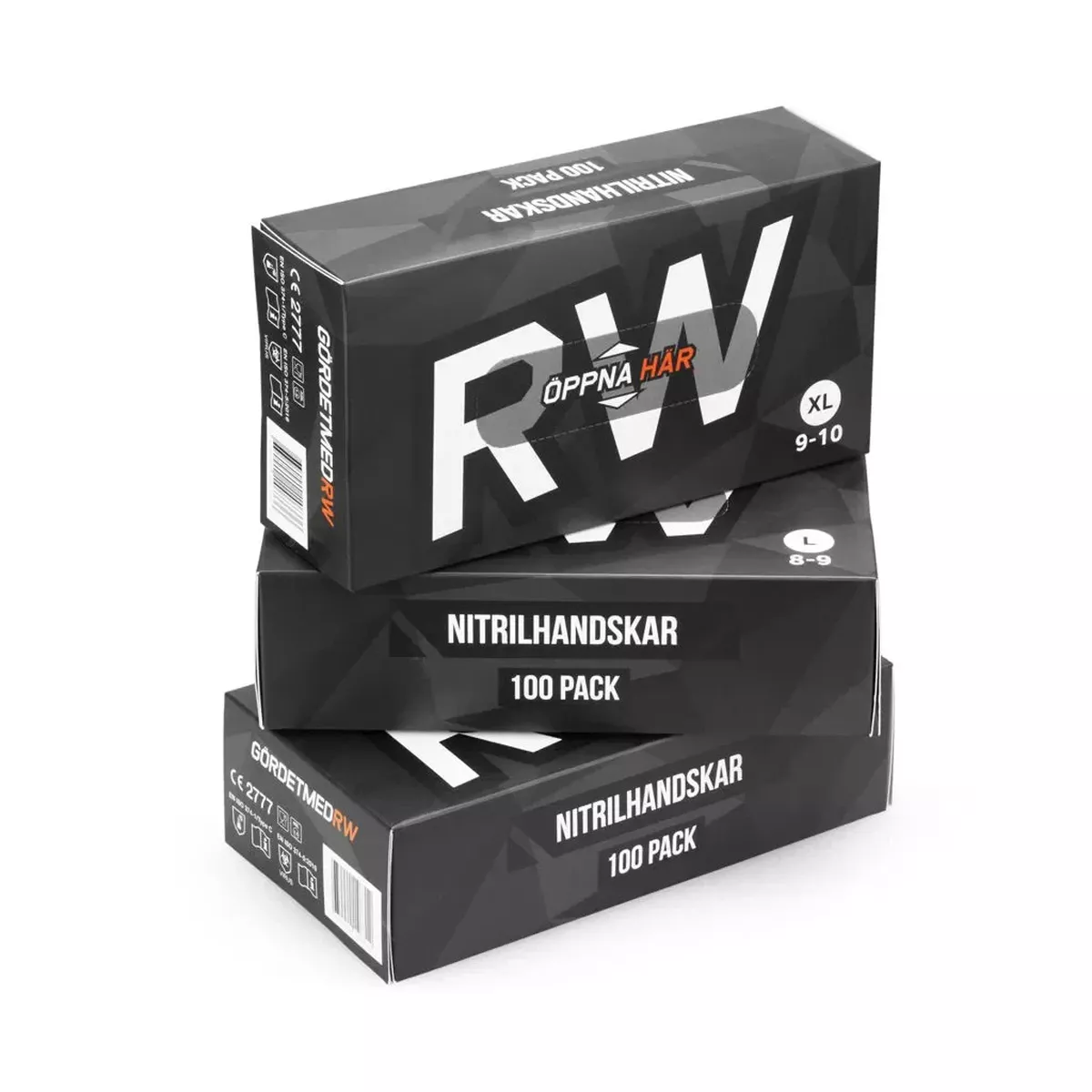 Nitrilhandskar 100-pack