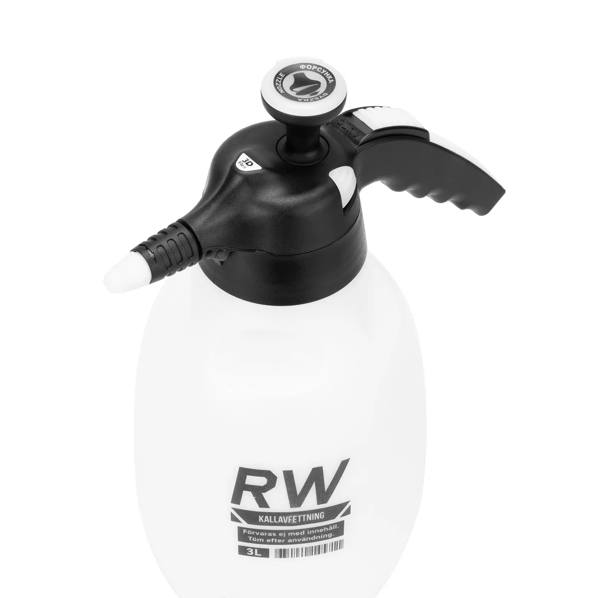 Tryckspruta Kall, Flyg & Syra, 3 L