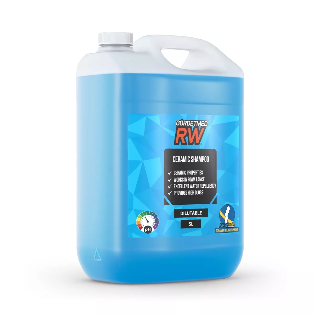 Schampo med avrinning, 5 L