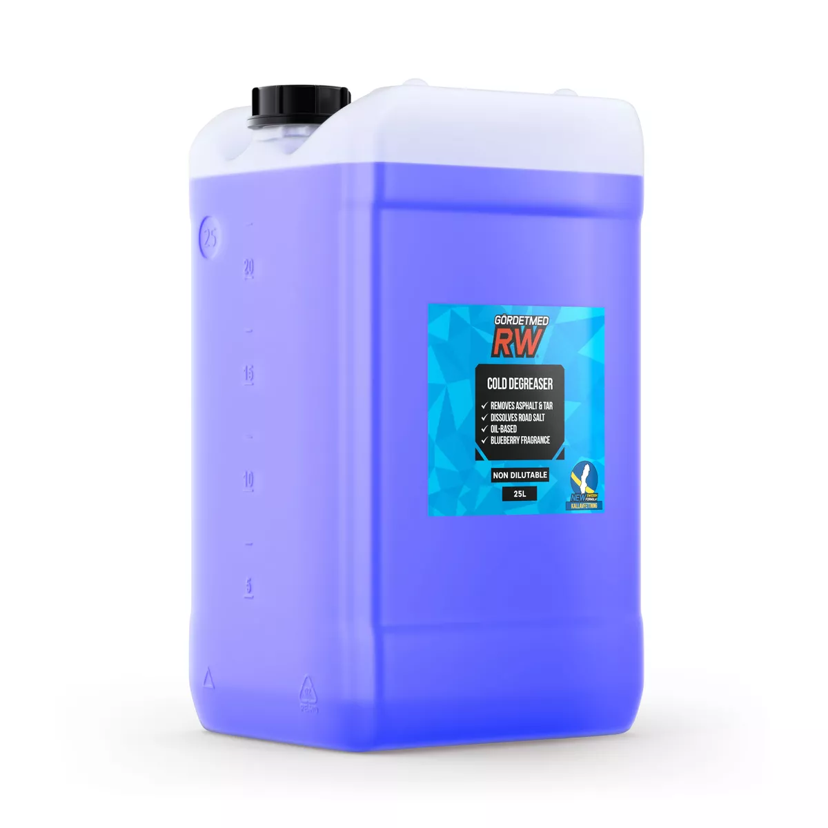 Kallavfettning, 25 L